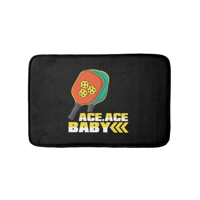 Ace Ace Baby - Pickleball Clothes      Bath Mat (Front)