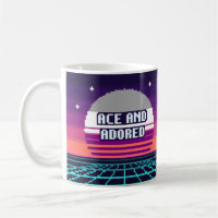 Ace And Adored Pride Pixel Mug