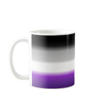 Ace Asexual Gradient Pride Flag: Horizontal Stripe