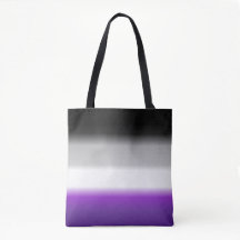 Ace Asexual Gradient Pride Flag: Horizontal Stripe