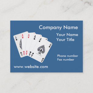 Ace Company Business Card Calendar