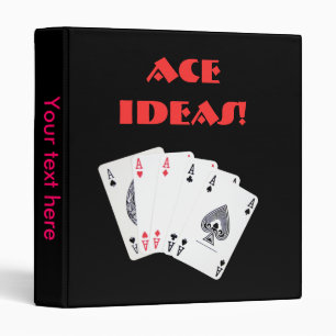Ace ideas ... black binder