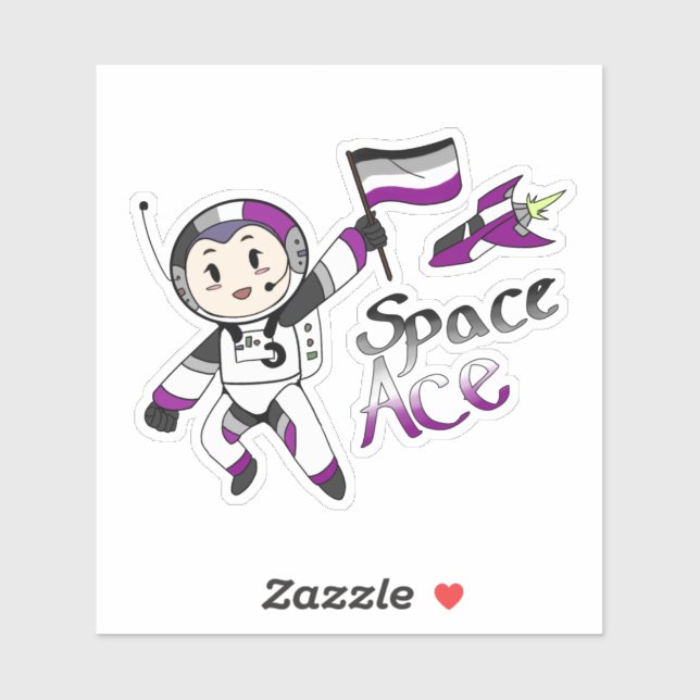 Ace in Space (Asexual Pride) (Sheet)