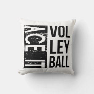 Ace It Volleyball Throw Pillow