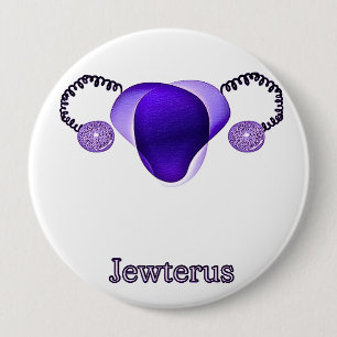 Ace Jewterus 4 Inch Round Button