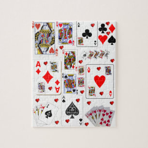Ace Jouer Cartes Jigsaw Puzzle Daisy