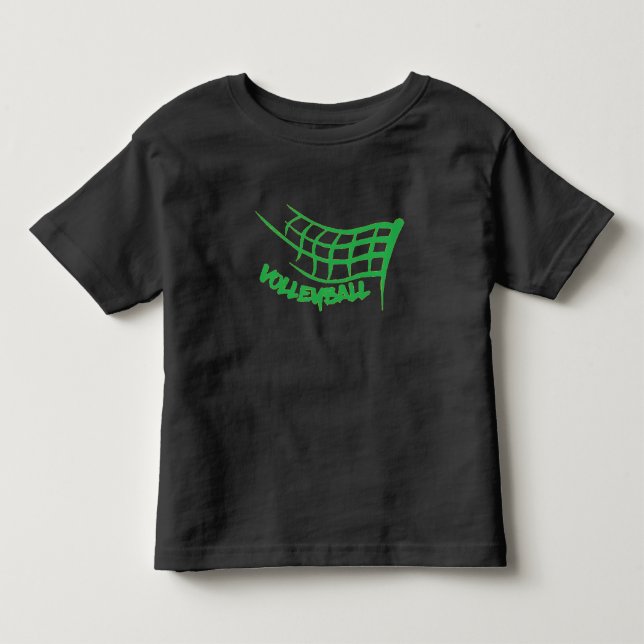 Ace!  Kid’s Volleyball Tee (Front)