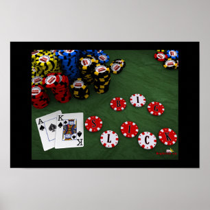 Ace King Suited - Poster Big Slick