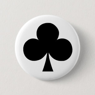 Ace of Clubs Button