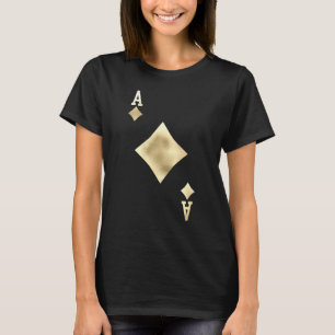 Ace Of Diamonds Card Halloween Costume T-Shirt