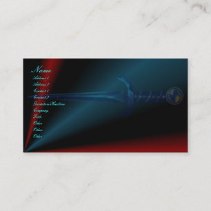 Ace Of Hearts and Dagger  Business Card