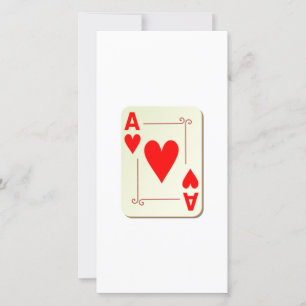 Ace of Hearts Playing Card