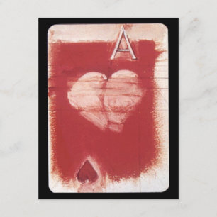 Ace Of Hearts Playing Card Game Party Invitation