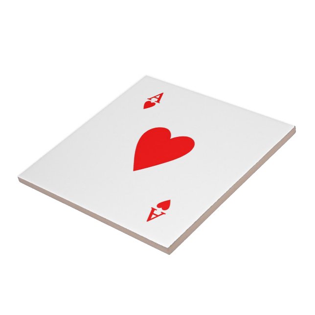 Ace of Hearts Tile (Side)