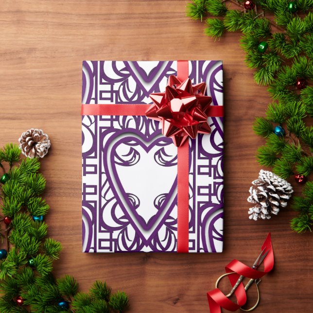 ace of hearts  wrapping paper (Holiday Gift)