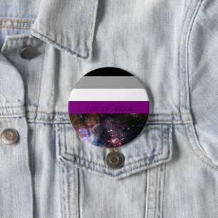 Ace of Space 3 Inch Round Button