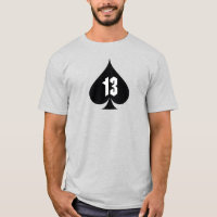 Ace of Spades 13 Basic T-Shirt