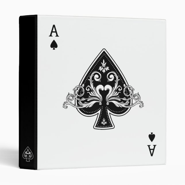 Ace Of Spades binder (Front/Spine)