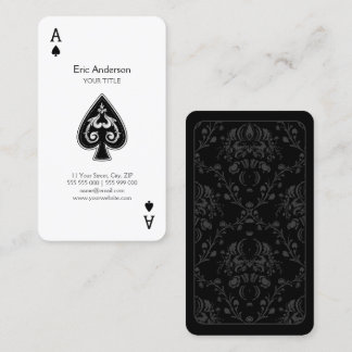 Ace Of Spades business card