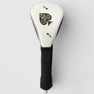 Ace of Spades Casino Pink Theme Golf Head Cover