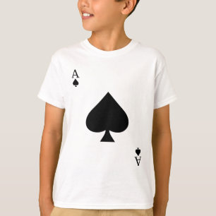 Ace Of Spades Deck Of Cards Halloween Costume T-Shirt