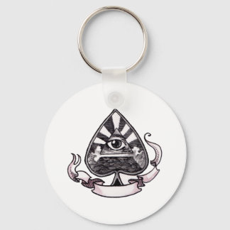 Ace of Spades Keychain