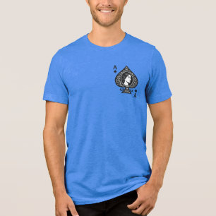 Ace of Spades — Lady Cameo Filigree Emblem Tri-Blend Shirt
