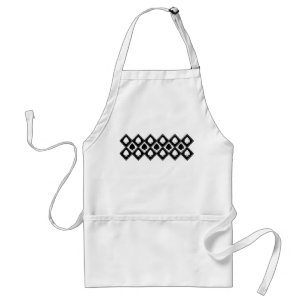 Ace of Spades Motif Standard Apron