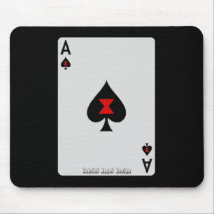 Ace of Spades Mouse Pad
