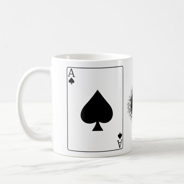 Ace of Spades mug card! (Left)