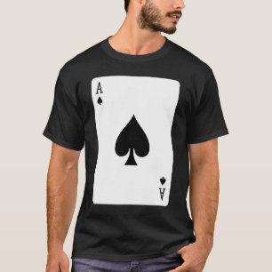 Ace of Spades Playing Card T-Shirt