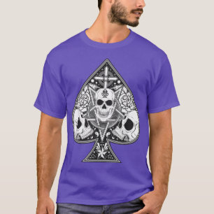 Ace of spades playing cards poker T-Shirt