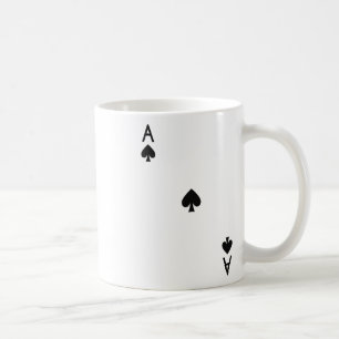 Ace Of Spades Royal Flush Costume Halloween Playin Coffee Mug