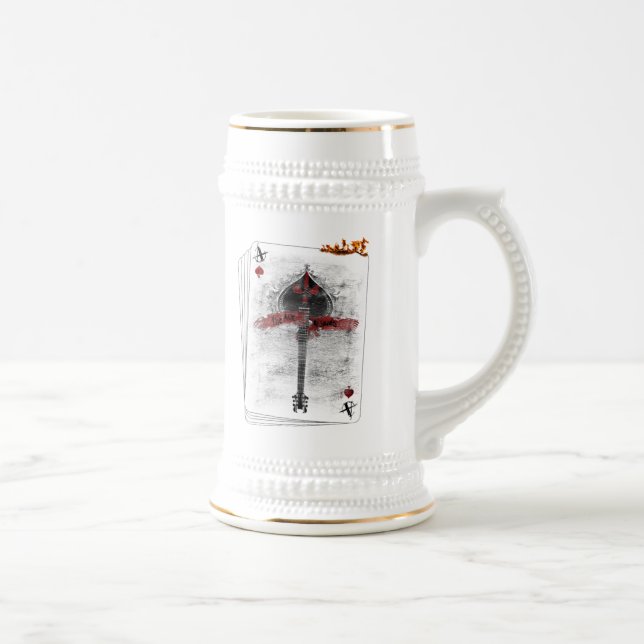 ace of spades stein (Right)