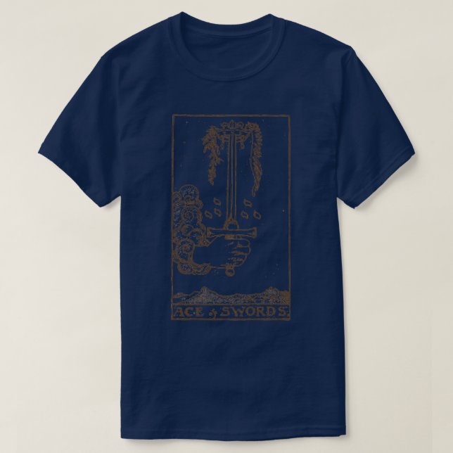 Ace of Swords T-Shirt (Design Front)