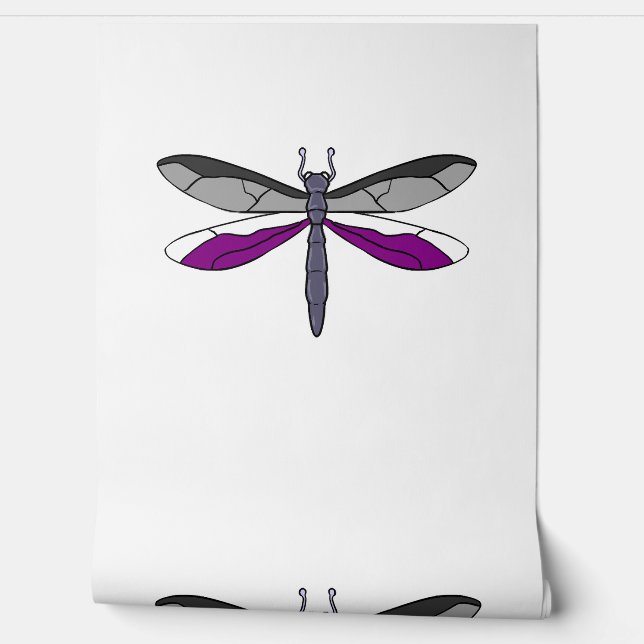 Ace Pride Dragonfly Wallpaper (Unrolling)