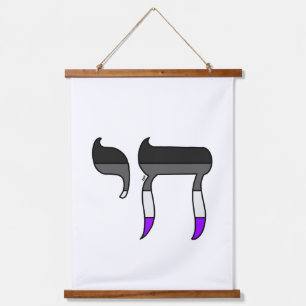 Ace Pride Flag Chai Hanging Tapestry