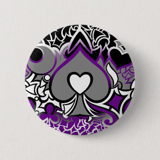 Ace Pride Squiggle 2 Inch Round Button