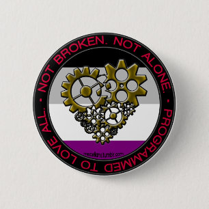 Ace Robot Pride - Small 2 Inch Round Button
