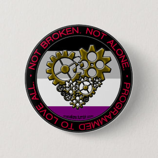 Ace Robot Pride - Small 2 Inch Round Button