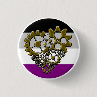 Ace Robot Pride - Tiny 1 Inch Round Button