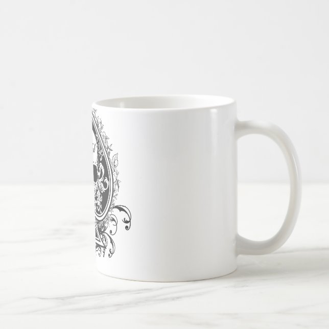 Ace Skull Coffee Mug (Right)