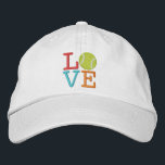 Ace Tennis LOVE Embroidered Hat<br><div class="desc">.</div>