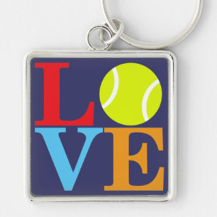 Ace Tennis LOVE Keychain