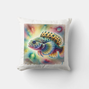 Acedia ocelada 120924AREF135 - Watercolor Throw Pillow