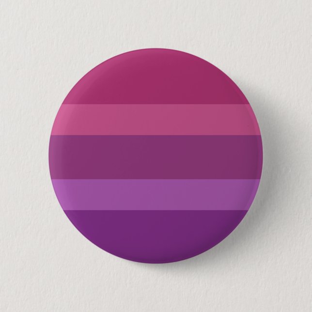 Aceflux Pride Flag 2 Inch Round Button (Front)