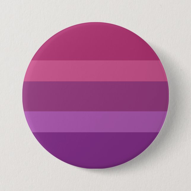 Aceflux Pride Flag 3 Inch Round Button (Front)