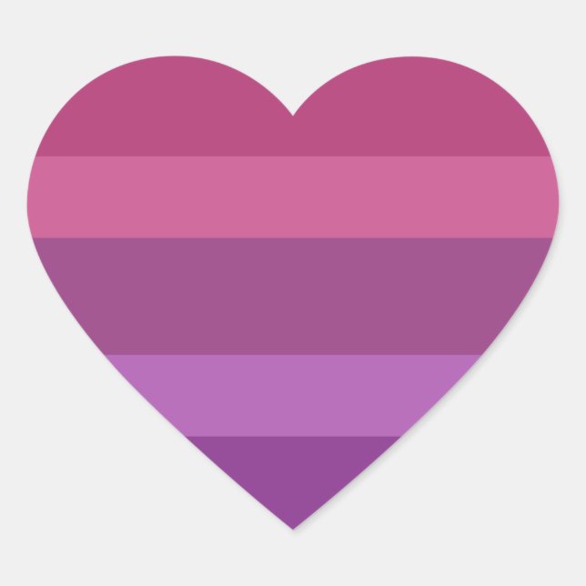 Aceflux Pride Heart Sticker (Front)