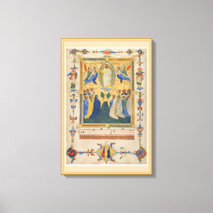 Acension du Christ toile étirée Impression