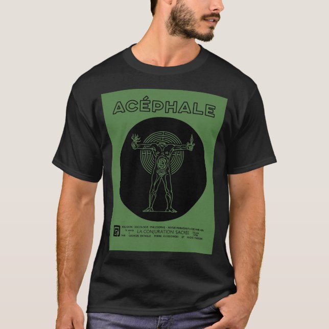 Acephale Labyrinth Poster T-Shirt (Front)